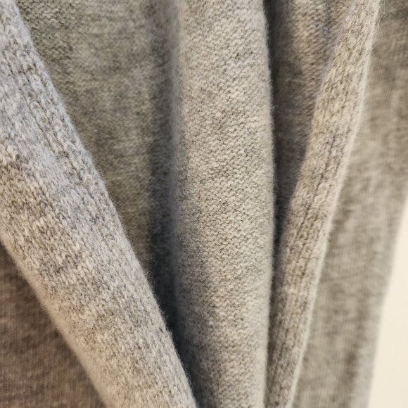 Cashmere 100 knit coat shawl cape cardigan - Picture 3 of 5